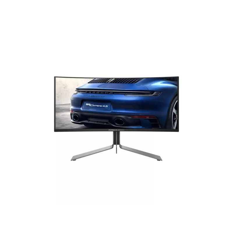 Monitor komputerowy AOC Porsche PD34 86,4 cm (34 cale) 3440 x 1440 pikseli Wide Quad HD QD-OLED Czarny
