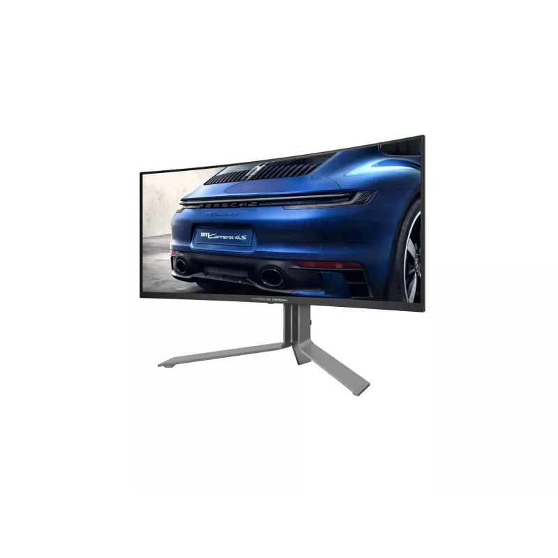 Monitor komputerowy AOC Porsche PD34 86,4 cm (34 cale) 3440 x 1440 pikseli Wide Quad HD QD-OLED Czarny