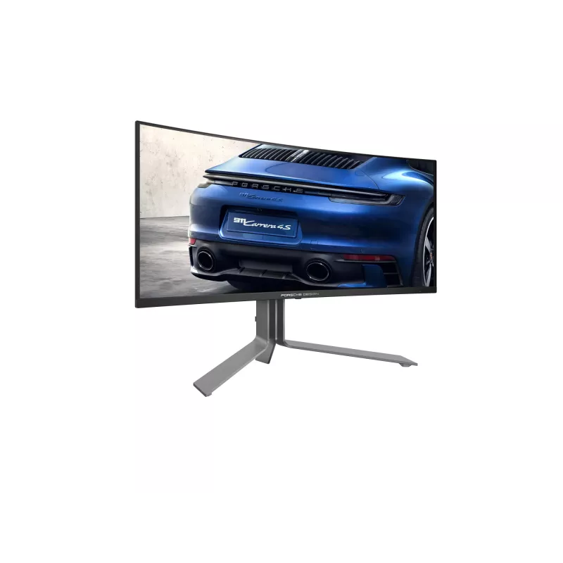 Monitor komputerowy AOC Porsche PD34 86,4 cm (34 cale) 3440 x 1440 pikseli Wide Quad HD QD-OLED Czarny