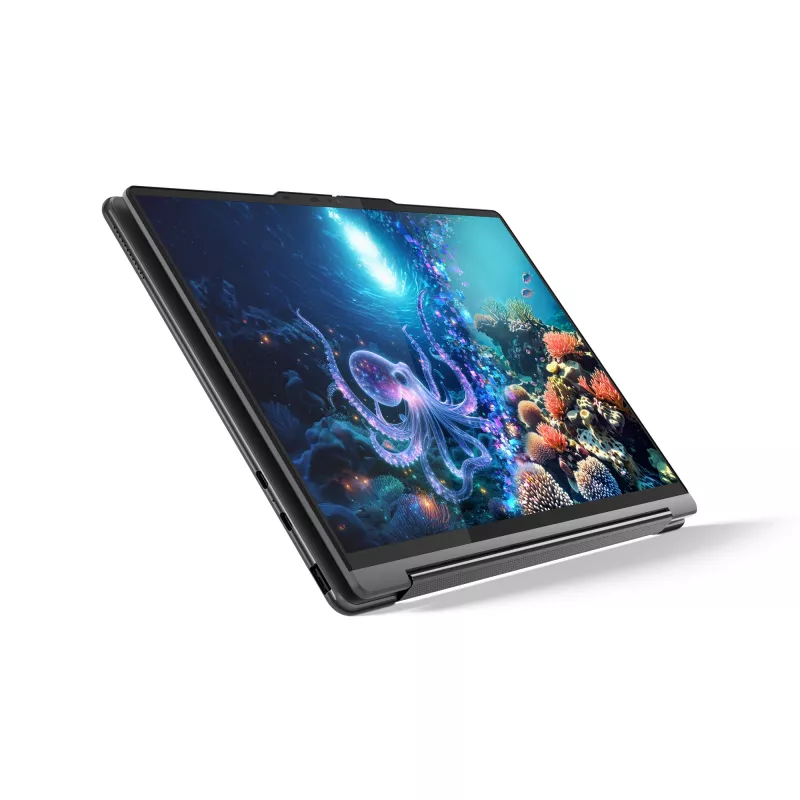 Lenovo Yoga 9 2-in-1 14ILL10 Copilot+ PC Intel Core Ultra 7 258V Hybryda (2-w-1) 35,6 cm (14 cali) Ekran dotykowy WQUXGA 32 GB LPDDR5x-SDRAM 1 TB SSD Wi-Fi 7 (802.11be) Windows 11 Home Szary