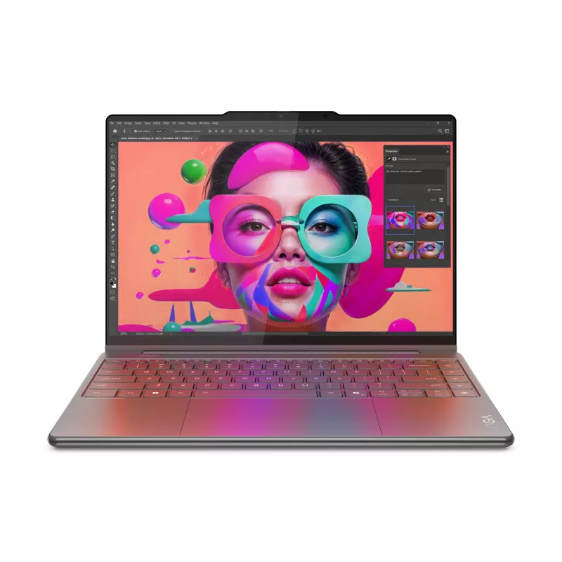 Lenovo Yoga 9 2-in-1 14ILL10 Copilot+ PC Intel Core Ultra 7 258V Hybryda (2-w-1) 35,6 cm (14 cali) Ekran dotykowy WQUXGA 32 GB LPDDR5x-SDRAM 1 TB SSD Wi-Fi 7 (802.11be) Windows 11 Home Szary