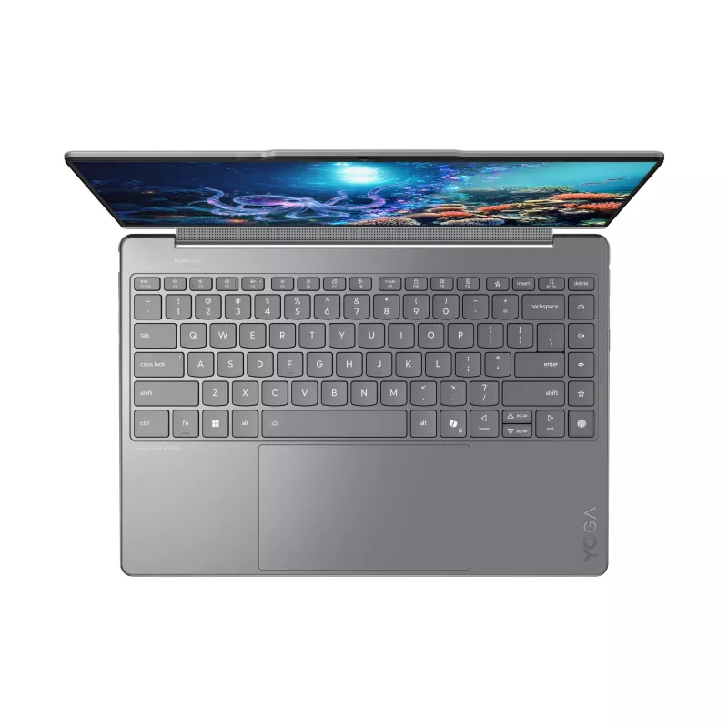 Lenovo Yoga 9 2-in-1 14ILL10 Copilot+ PC Intel Core Ultra 7 258V Hybryda (2-w-1) 35,6 cm (14 cali) Ekran dotykowy WQUXGA 32 GB LPDDR5x-SDRAM 1 TB SSD Wi-Fi 7 (802.11be) Windows 11 Home Szary