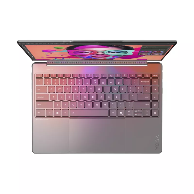 Lenovo Yoga 9 2-in-1 14ILL10 Copilot+ PC Intel Core Ultra 7 258V Hybryda (2-w-1) 35,6 cm (14 cali) Ekran dotykowy WQUXGA 32 GB LPDDR5x-SDRAM 1 TB SSD Wi-Fi 7 (802.11be) Windows 11 Home Szary