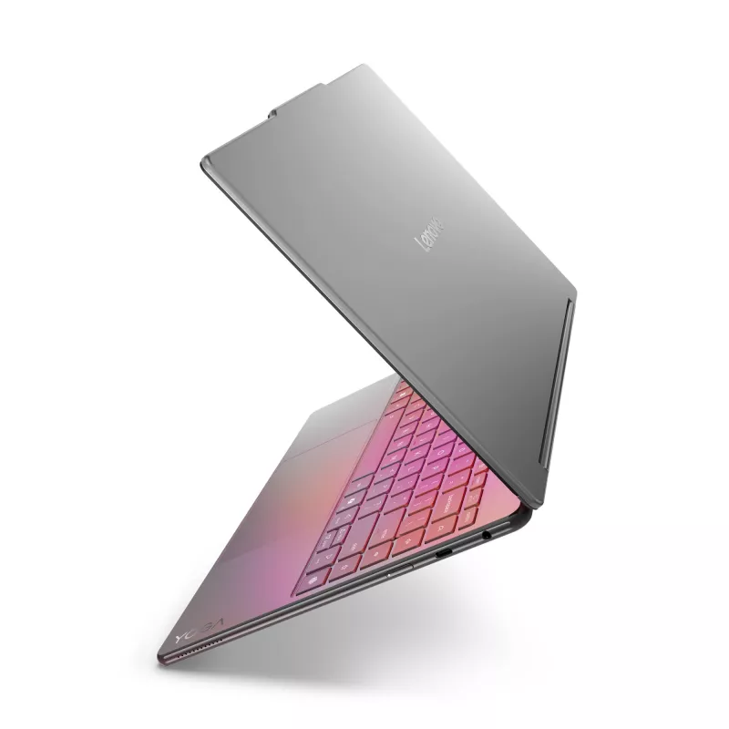 Lenovo Yoga 9 2-in-1 14ILL10 Copilot+ PC Intel Core Ultra 7 258V Hybryda (2-w-1) 35,6 cm (14 cali) Ekran dotykowy WQUXGA 32 GB LPDDR5x-SDRAM 1 TB SSD Wi-Fi 7 (802.11be) Windows 11 Home Szary