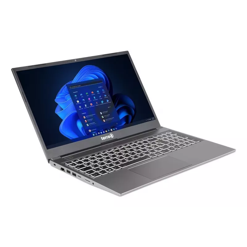 TERRA 1500P R5-7430U W11 AMD Ryzen™ 5 Laptop 39,6 cm (15,6 cala) 16 GB DDR4-SDRAM 500 GB SSD Wi-Fi 6E (802.11ax) Windows 11 Home Srebrny