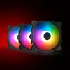 XPG VENTO 120 ARGB Czarny, Wentylator, 12 cm, 1200 obr./min, Czarny