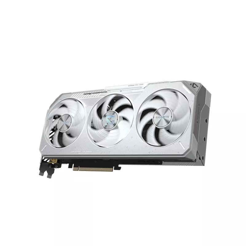 Karta graficzna GIGABYTE Radeon RX 9070 XT GAMING OC ICE 16 GB GDDR6 256-bit PCIe 5.0 3-fan biała