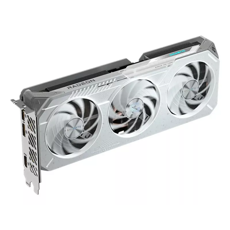 Karta graficzna GIGABYTE Radeon RX 9060 XT OC ICE — 16 GB GDDR6, 128-bit, PCIe 5.0, 3 wentylatory WINDFORCE