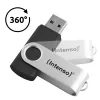 Pendrive Intenso 128 GB USB-A 3.2 Gen 1x1 czarno-srebrny