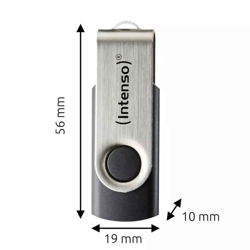 Pendrive Intenso 128 GB USB-A 3.2 Gen 1x1 czarno-srebrny
