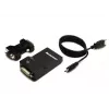 Lenovo USB 3.0 - DVI/VGA karta graficzna USB 2048 x 1152 pikseli Czarny
