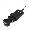 Lenovo USB 3.0 - DVI/VGA karta graficzna USB 2048 x 1152 pikseli Czarny