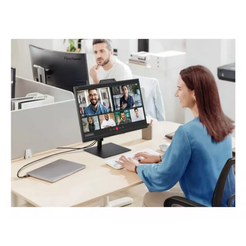 Monitor komputerowy ViewSonic VG2741V-2K 27 cali, 2560×1440 QHD, 4 ms, IPS/LCD, wbudowane głośniki, VESA, regulacja wysokości, czarny