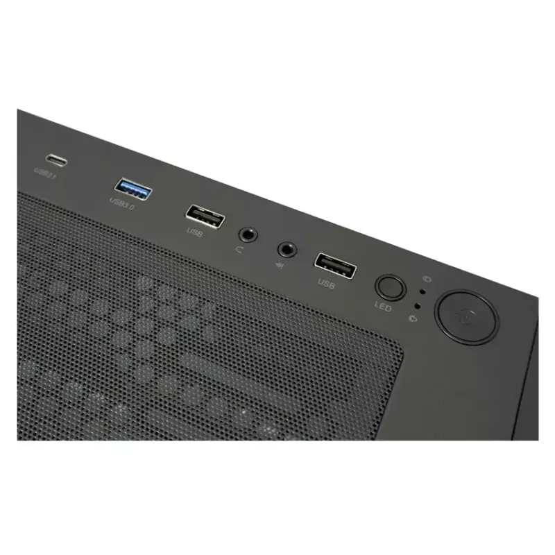 Obudowa PC LC-Power Czarny_Wanderer_X Midi Tower Czarny