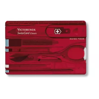 SwissCard Classic Victorinox czerwony