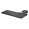 Klawiatura przewodowa HP 400 z podświetleniem, pełnowymiarowa, USB, czarna