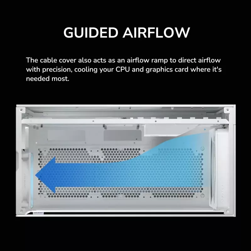 Obudowa Midi Tower COUGAR, CFV235, ARGB, Mesh, Czarny