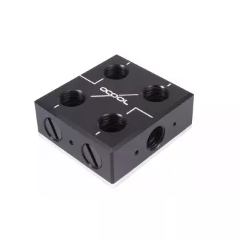 Blok wodny Alphacool 12993 Acetal Miedź Nikiel Czarny 52mm 56mm 22,5mm