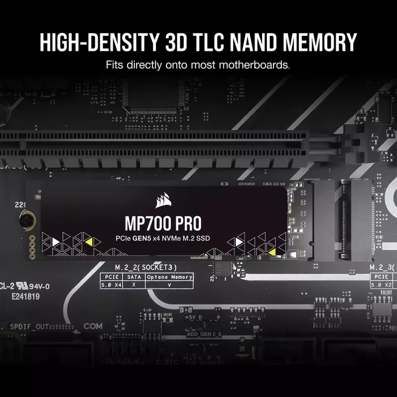 Dysk SSD Corsair 1 TB M.2 PCI Express 5.0 MP700 PRO