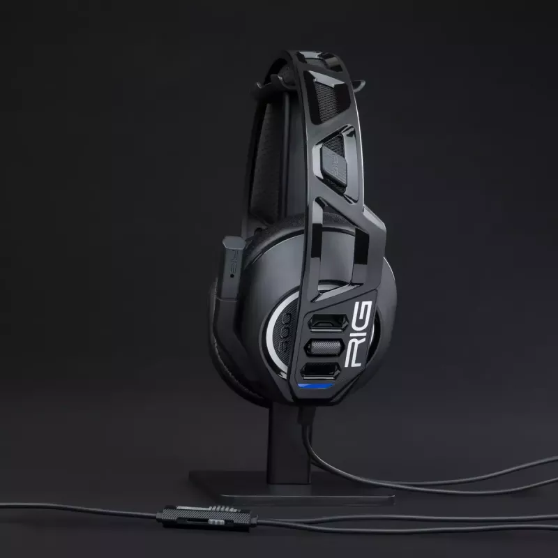 Zestaw słuchawkowy gamingowy Nacon RIG 300 PRO HS, czarny