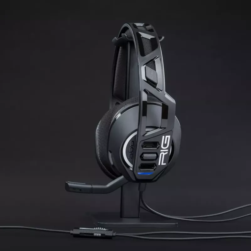 Zestaw słuchawkowy gamingowy Nacon RIG 300 PRO HS, czarny