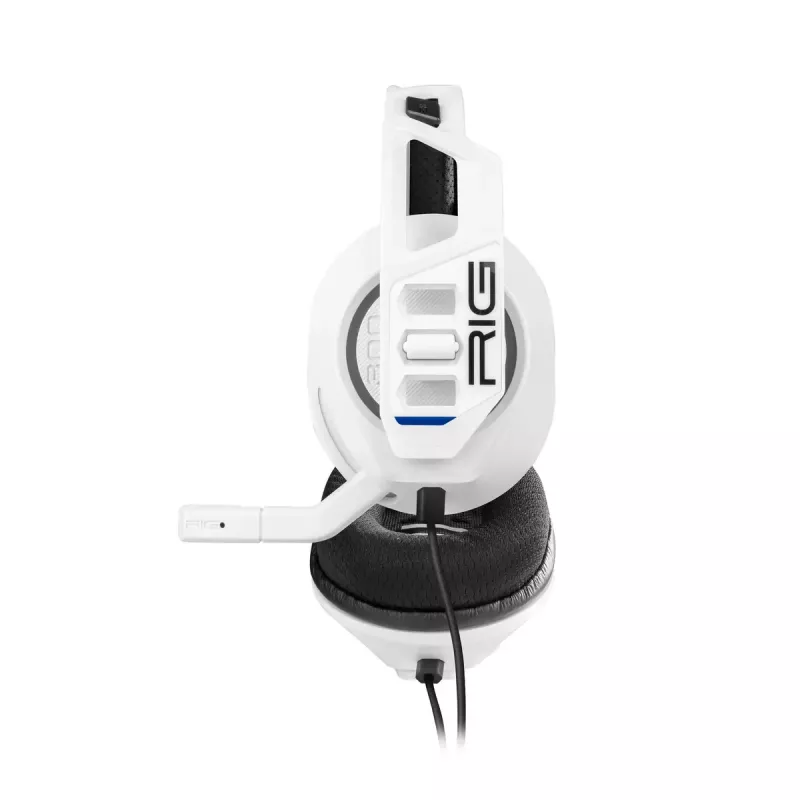 Headset nacon RIG 300 PRO HS — przewodowy gamingowy zestaw słuchawkowy nauszny, wokółuszny, 20–20000 Hz, kabel 1,2 m, biały