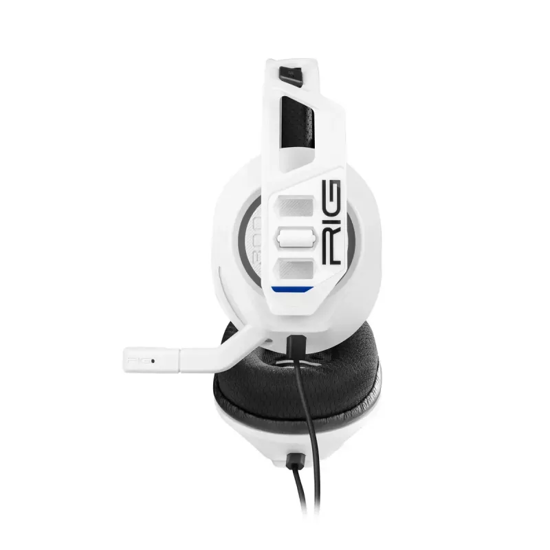 Headset nacon RIG 300 PRO HS — przewodowy gamingowy zestaw słuchawkowy nauszny, wokółuszny, 20–20000 Hz, kabel 1,2 m, biały