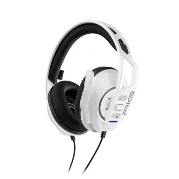 Headset nacon RIG 300 PRO HS — przewodowy gamingowy zestaw słuchawkowy nauszny, wokółuszny, 20–20000 Hz, kabel 1,2 m, biały