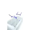Stojąca suszarka na ubrania Leifheit Pegasus 120 Solid Compact, składana metalowa/plastikowa, 12 m powierzchni suszenia, 920×440×1490 mm