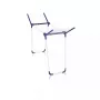 Stojąca suszarka na ubrania Leifheit Pegasus 120 Solid Compact, składana metalowa/plastikowa, 12 m powierzchni suszenia, 920×440×1490 mm