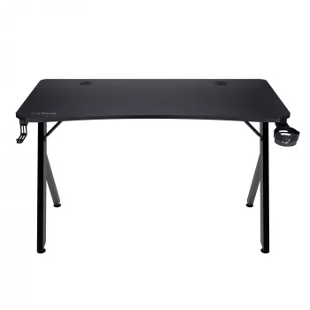 Biurko Trust GXT 700 Omnius Czarny Prostokątna Metalowa rama 1200x600x740mm