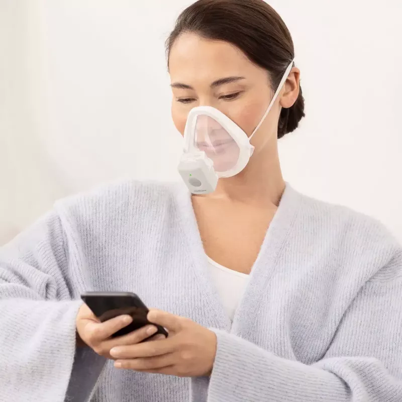 Inhalator do nosa Medisana IN 705, zasilany bateriami, tryb ciągły, szaro-biały, 54×44×36 mm, 45 g