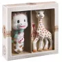 Zestaw upominkowy Sophie La Girafe 000012 – wielokolorowe zabawki dla niemowląt, 5 szt., grzechotka, łatwy chwyt, od 0 miesięcy