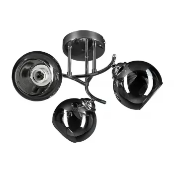 Lampa wisząca ActiveJet AJE-PALOMA 3P E27, 3×40W, montowana na suficie, srebrna, IP20, 440×250 mm
