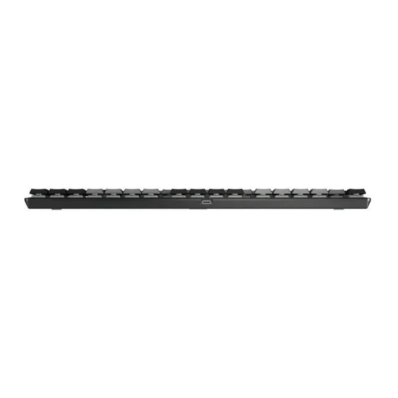 Klawiatura Cherry KC 500 MX LP TKL Tenkeyless USB QWERTZ niemiecka 88 klawiszy szaro-czarna