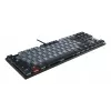Klawiatura Cherry KC 500 MX LP TKL Tenkeyless USB QWERTZ niemiecka 88 klawiszy szaro-czarna