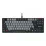 Klawiatura Cherry KC 500 MX LP TKL Tenkeyless USB QWERTZ niemiecka 88 klawiszy szaro-czarna