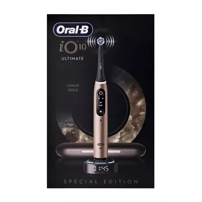 Szczoteczka elektryczna Oral-B iO Series 10 17398125 dla dorosłych Oscylacyjna Czarna