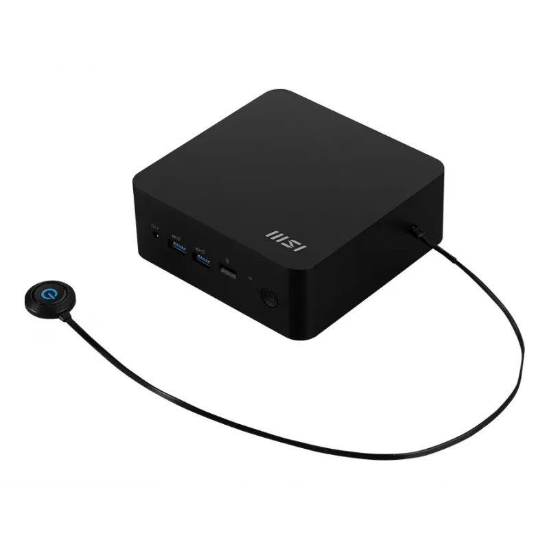 MSI Cubi NUC AI 1UMG-022AT Intel Core Ultra 7 155H 16 GB DDR5-SDRAM 1 TB SSD Windows 11 Pro Mini PC Czarny