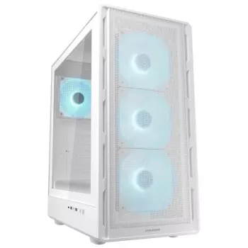 COUGAR Midi Tower Case Airface Pure PRO, ARGB, biały