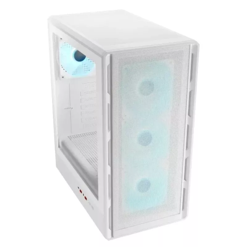 COUGAR Midi Tower Case Airface Pure PRO, ARGB, biały