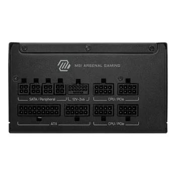 MSI MAG A1000GLS PCIE5 zasilacz 1000 W 24-pin ATX ATX Czarny