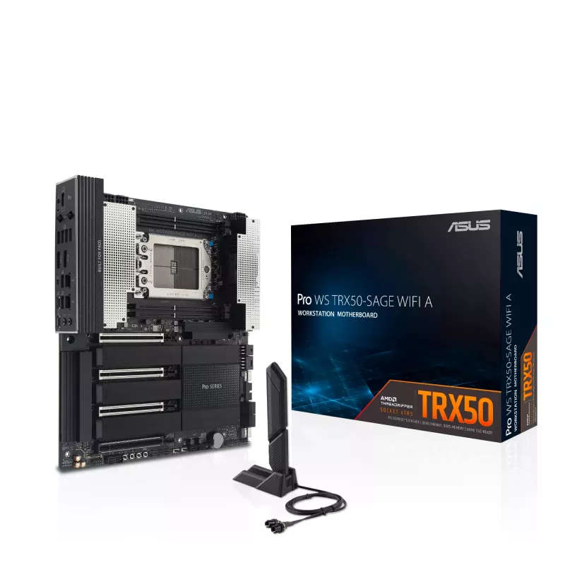 Płyta główna ASUS PRO WS TRX50-SAGE WIFI A — AMD TRX50, Socket sTR5, CEB, DDR5, Wi‑Fi 7