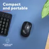 Mysz Trust Yvi+ uniwersalna symetryczna RF Wireless + Bluetooth optyczna 1600 DPI