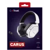 Trust GXT492W Carus Zestaw słuchawkowy Przewodowy Nauszny Gaming Biały