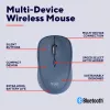 Trust Yvi+ mysz uniwersalna symetryczna RF Wireless + Bluetooth optyczna 1600 DPI