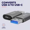 Trust Calyx USB Type-C USB Type-A Szary Złącze 1 USB Type-C Złącze 2 USB Type-A