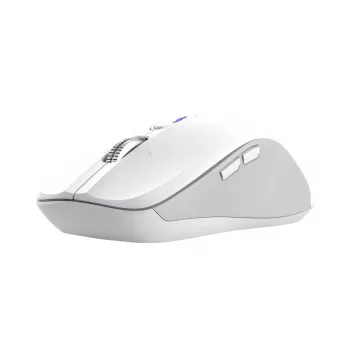 Symetryczna mysz bezprzewodowa TRUST 25674 — Bluetooth, 3200 DPI, 9 przycisków, biała