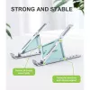 Podstawka pod laptopa Techly ICA-TBL 134TY Srebrna Aluminium Wysokość 55-155mm