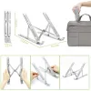 Podstawka pod laptopa Techly ICA-TBL 134TY Srebrna Aluminium Wysokość 55-155mm